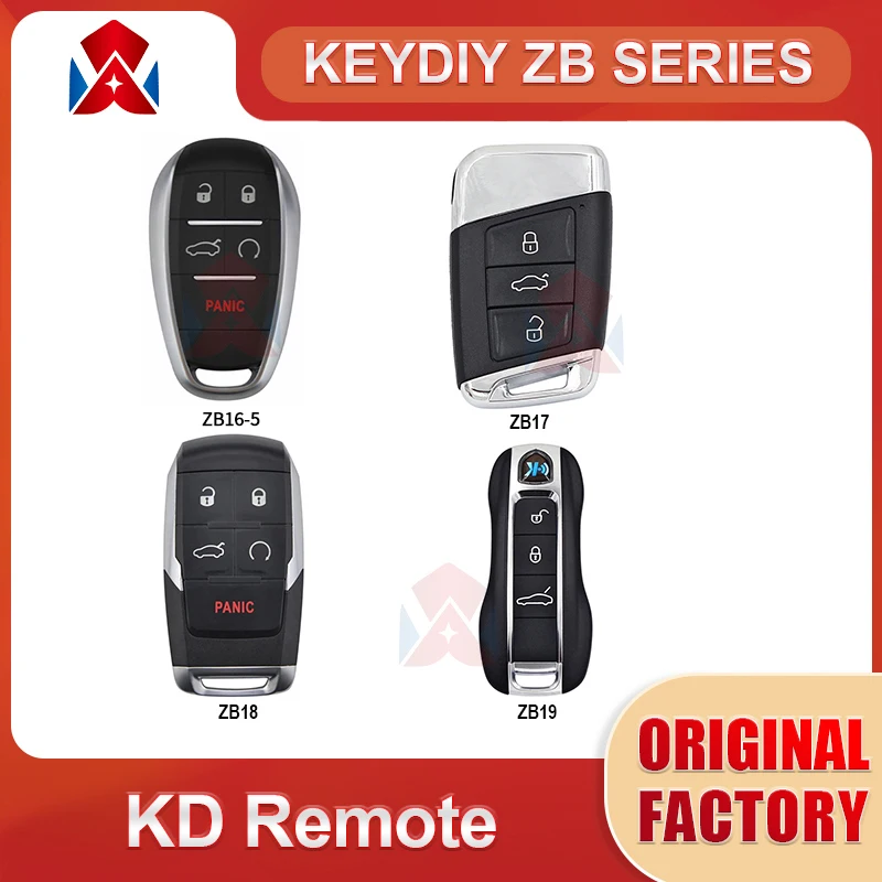 

KEYDIY KD ZB Series Smart Key ZB16-5 ZB17 ZB18 ZB19 for KD-X2 Car Key Remote