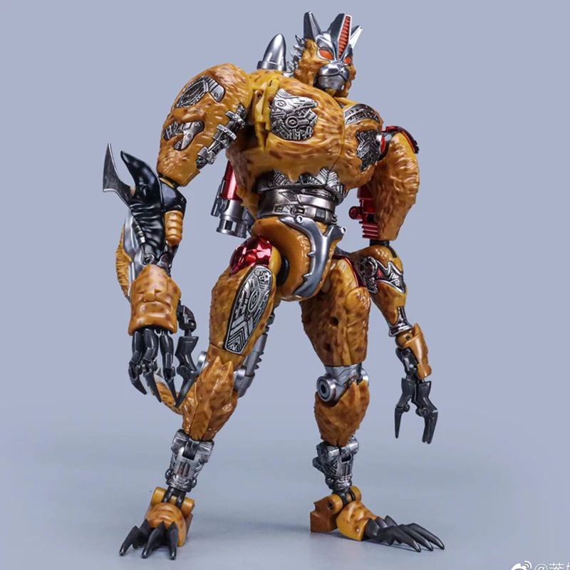 In Stock Transformed Toys TA Super Warrior BWM-09 Beast Man Third Generation Yellow Leopard Warrior King Kong Metal Variants