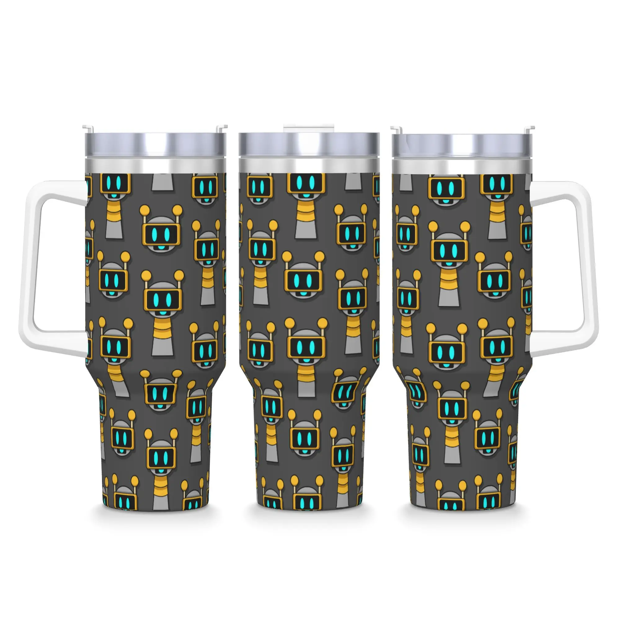40OZ Stainless Steel Tumbler Cartoon Sprunki Game Thermal Cups  Portable Cold and Hot Mugs Cup Travel Water Bottle