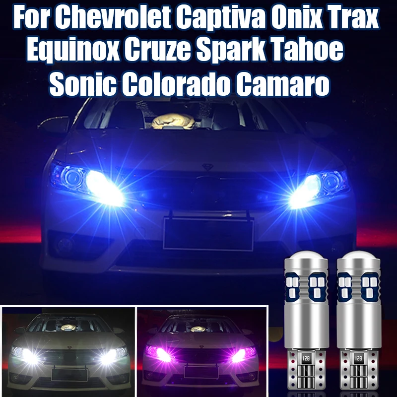 

For Chevrolet Chevy Captiva Equinox Onix Cruze Trax Spark Tahoe Sonic Colorado Camaro Car LED Position Parking Light Accessories