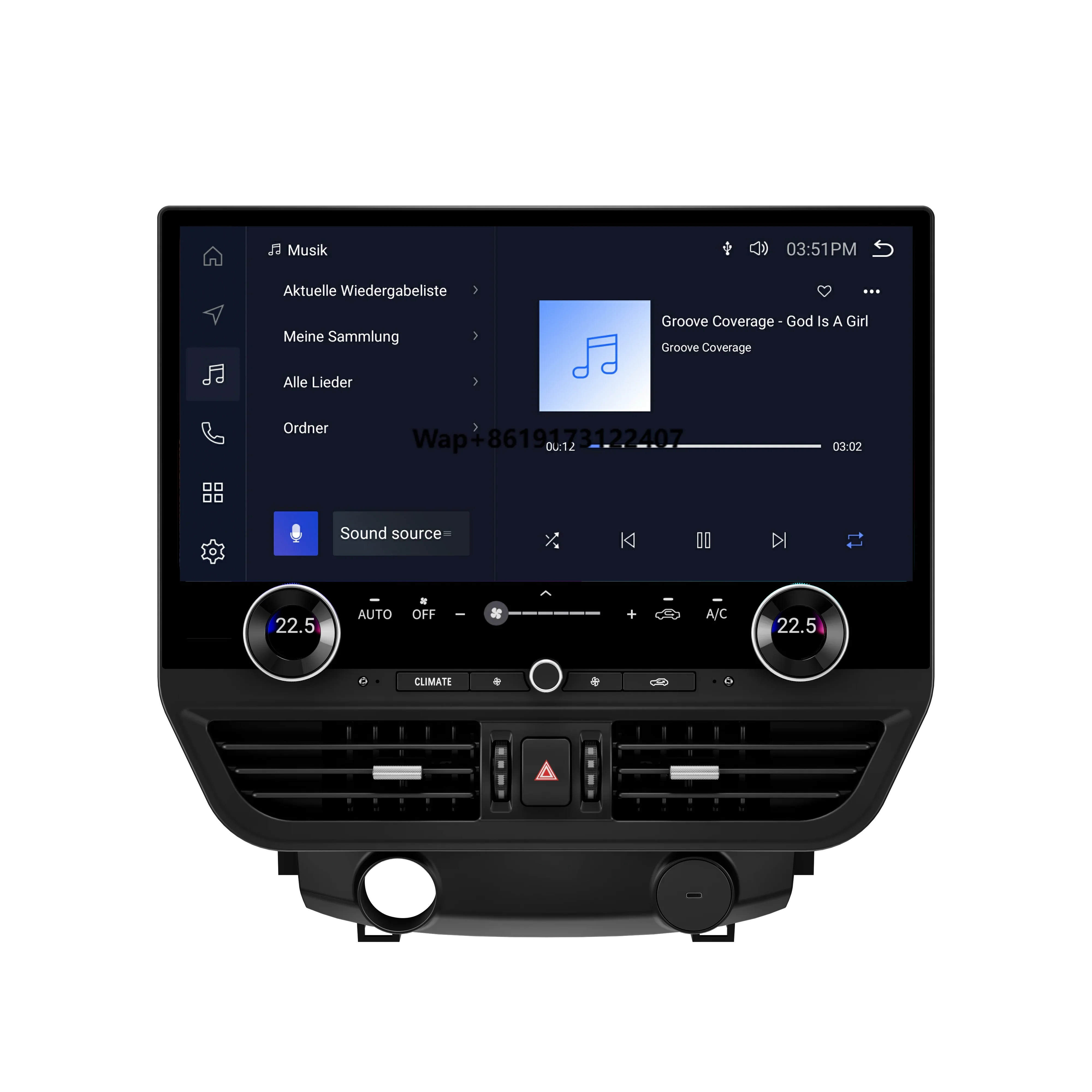 Car  Navigation Android Radio 19.8inch Carplay Player for  LX570 Stereo Head Unit Large Screen