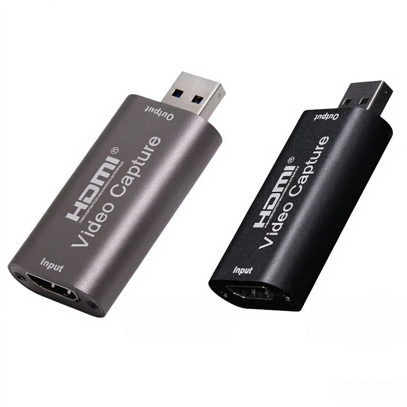 USB2.0 HDMI-compatible Audio Video Capture Card 1080P 60fps 4K Input For Game Streaming Live Broadcast OBS Switch Camcorder
