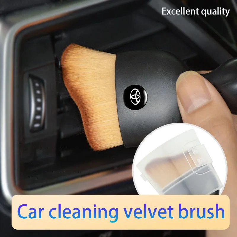 Car air conditioner cleaning brush car air outlet gap dust removal brush suitable for Toyota GR Sport YARiS Prius Harrier C-HR