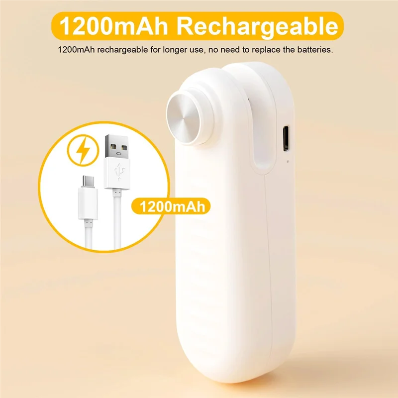 ABBK-2In1 미니 백 실러, 커터가 있는 백 실러 히트 씰, 충전식 칩 백 실러 히트 씰, 휴대용 백 리실러