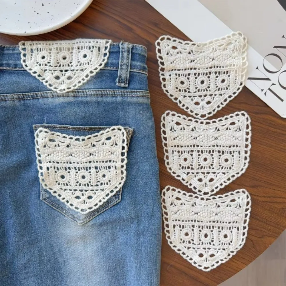 1/4Pcs New Cotton Jeans Waist Expander Maternity Adjustment Waist Band Hollow Lacework Waist Expanders for Jeans Pants Trousers