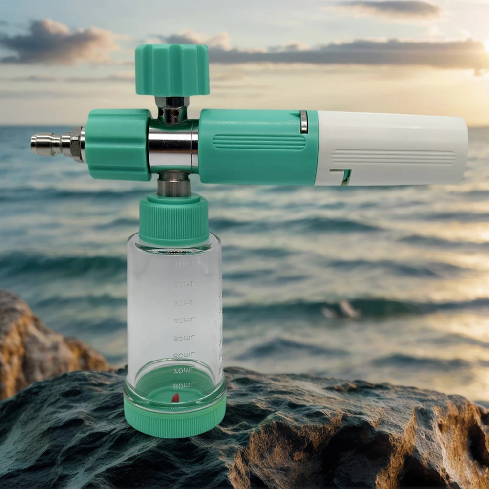 100 مللي غسالة الضغط بندقية قابل للتعديل غسيل السيارات رغوة البخاخ رغوة رذاذ وعاء لغسيل السيارات