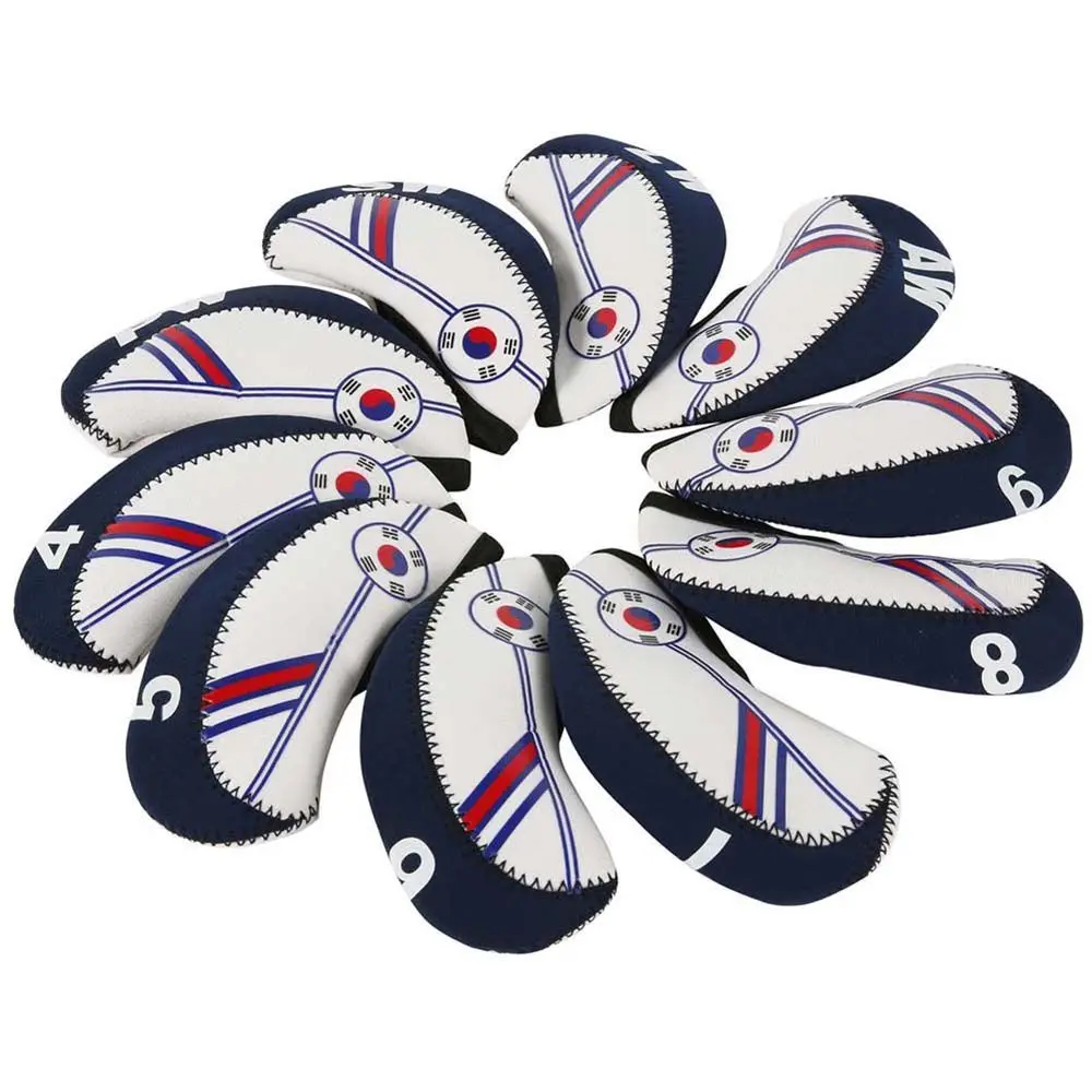 Protector Golf Putter Accessories With Number Design Spider Head Cover Golf Iron Headcover Golf Headcovers Golf Club Cover