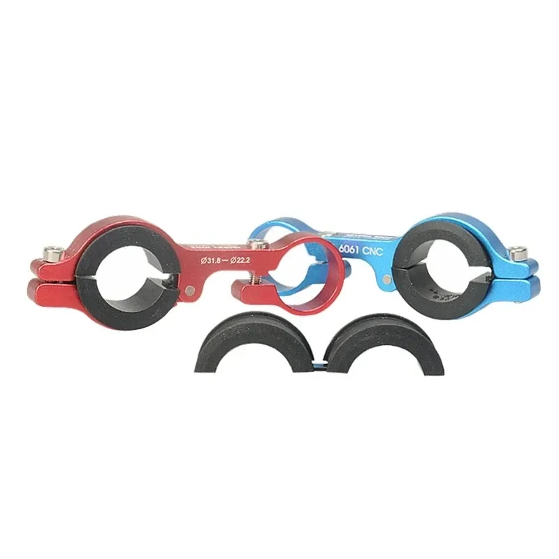 4 Stück Silikon-Lenkeradapter, Reduzierstück 31,8 auf 25,4/22,2 mm, Fahrrad-Lenkerdichtung, Ersatzteile für den Radsport – Detail 6