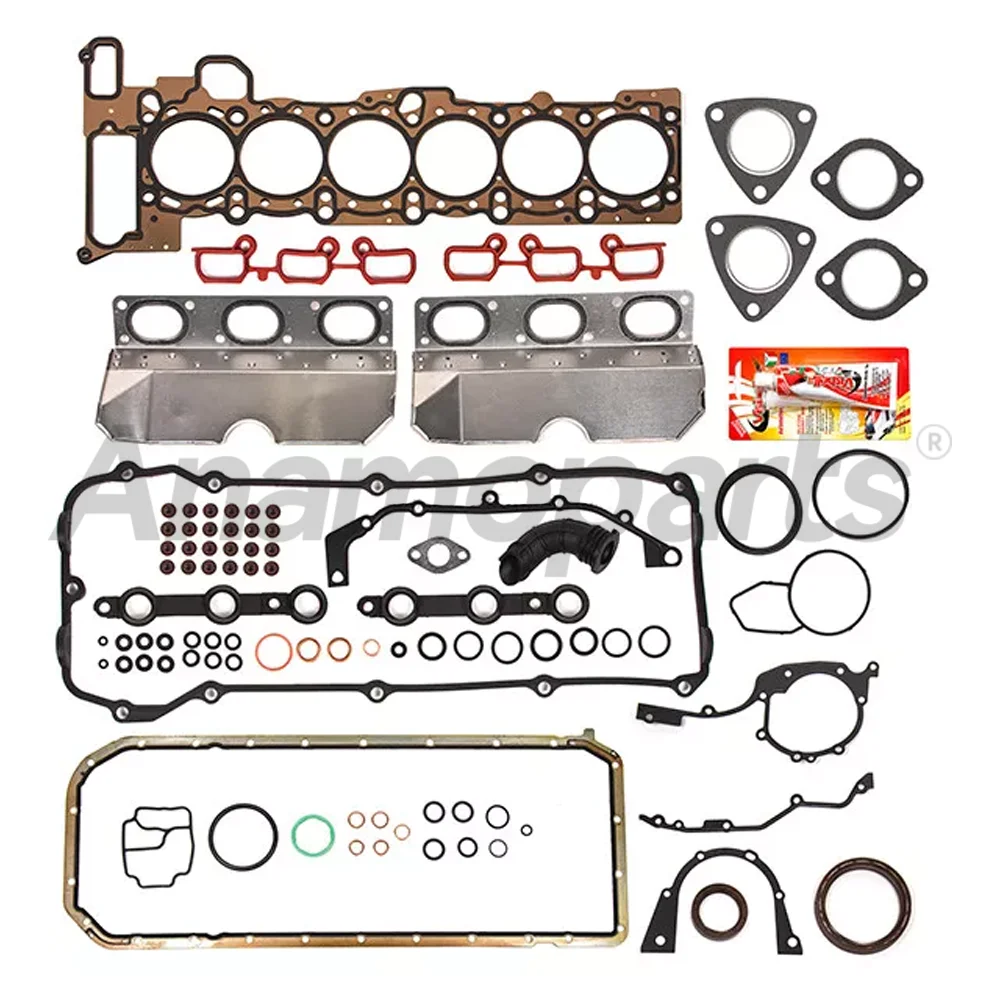 Engine parts timing chain Full Gasket kit for 2001-2006 BMW M54 325i 328i 330i 525i 528i 530i X3 X5 Z3 2.5L 3.0L 11141707260