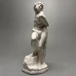 Michelangelo Replica Plaster Sculpture Creative Tabletop Decoration Home Decoration Luxury Art Crafts Modern Simple Decor Gift