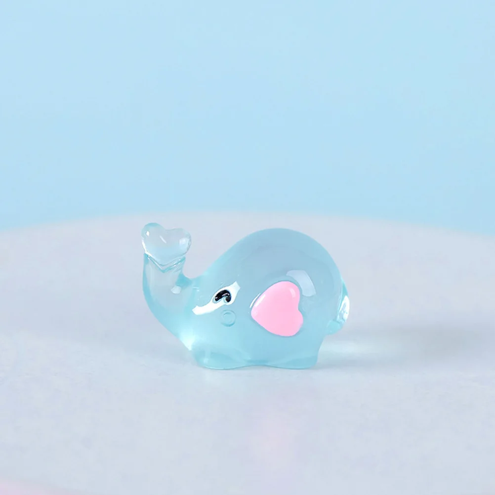 

7 Pcs Elephant Toys for Toddlers Decorations Figurines Kids Outdoor Office Nightlight