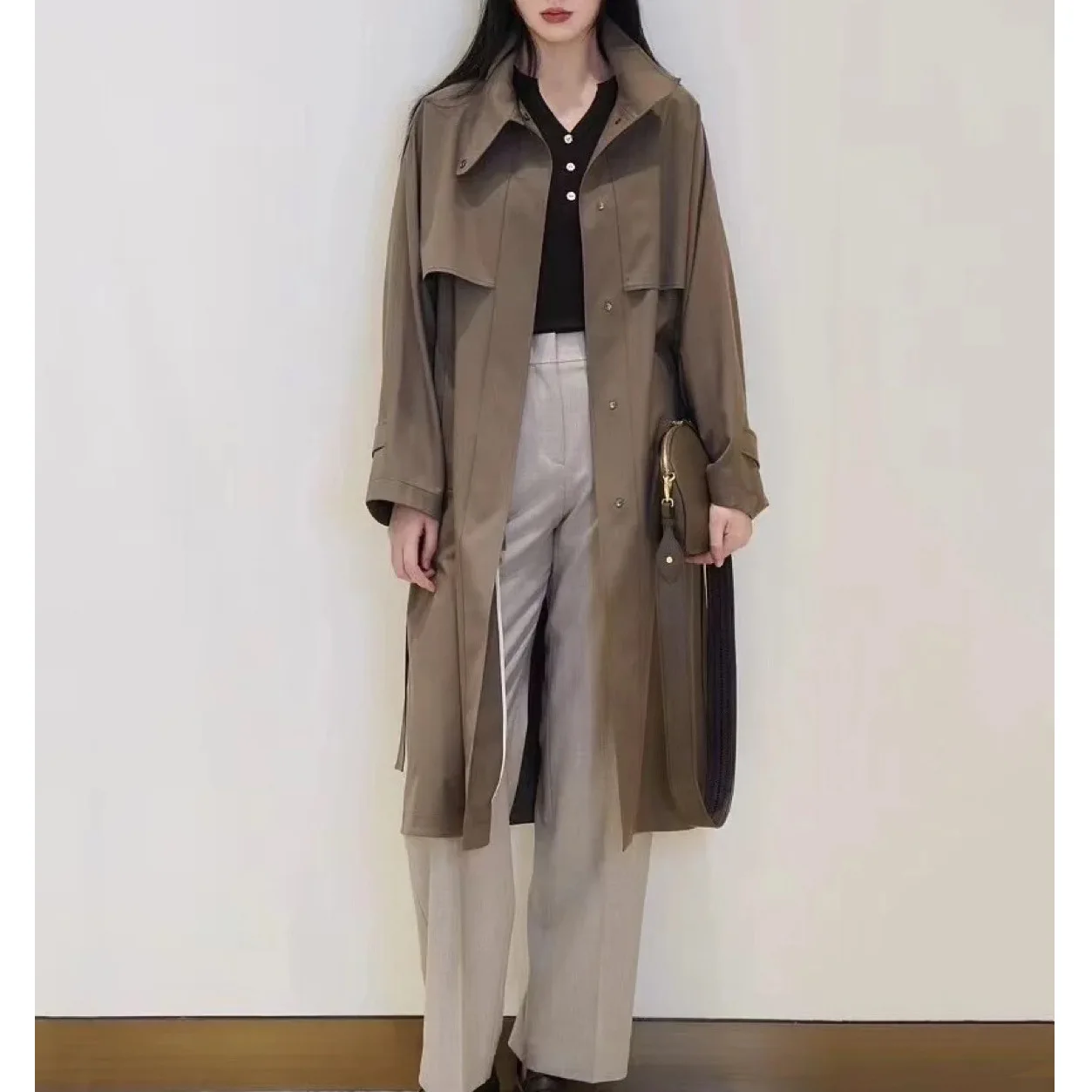 

Модное Элегантное осеннее новое пальто SuperAen, женский свободный тяжелый промышленный высококачественный нишевый блейзер