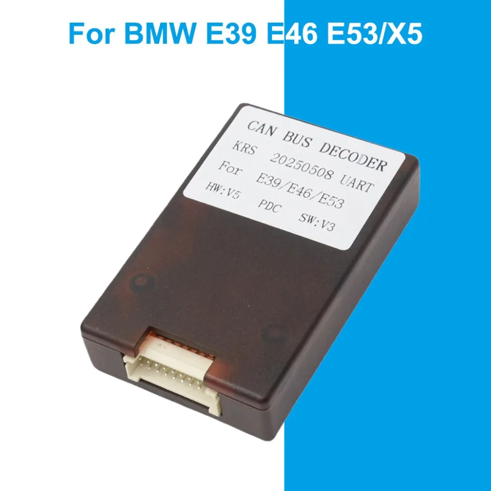 Décodeur de boîte Canbus d'autoradio pour BMW E39 E46 E53/X5, câbles de câblage, prise de faisceau de câblage à 16 broches, câble