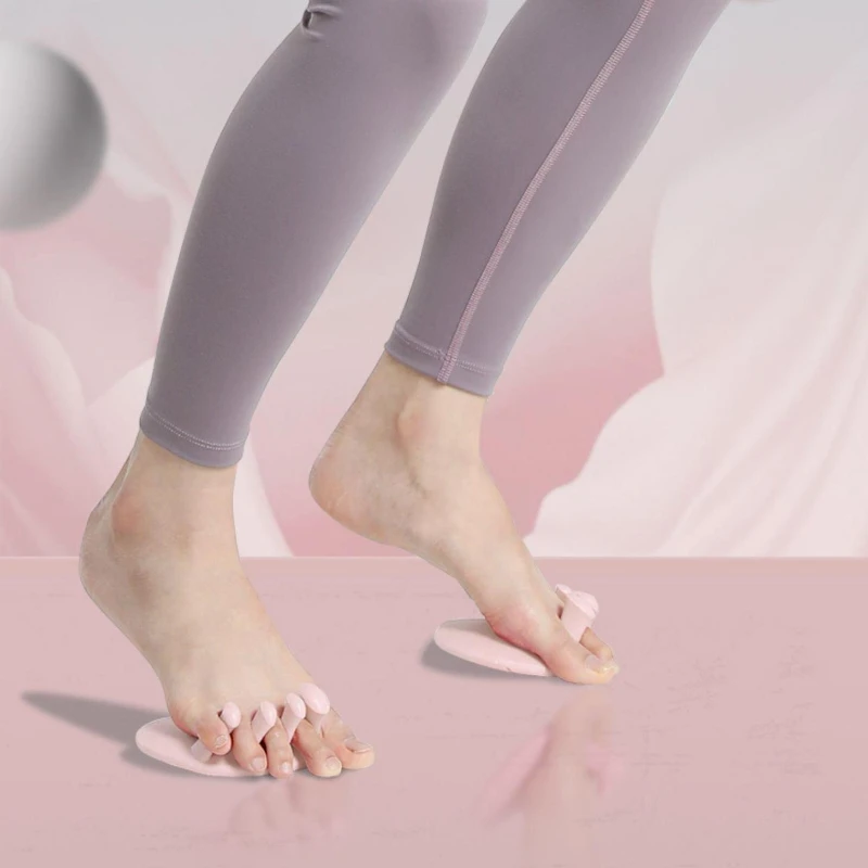 

1 пара тренажеров для свода стопы, корректор вальгусной деформации большого пальца, подошвенные упражнения, украшающие ноги, спортивные тренировочные принадлежности, тренажер для свода стопы, здоровье