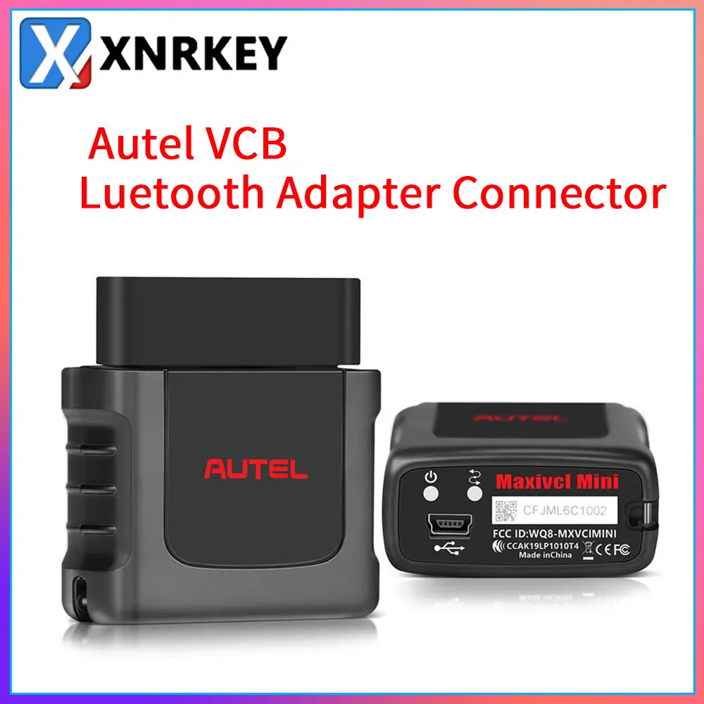 XNRKEY Autel VCB luetooth Adapter Connector For MK808BT OBD2 Scanner MaxiVCI Mini Bluetooth Diagnostic Interface MK808BT Accesso