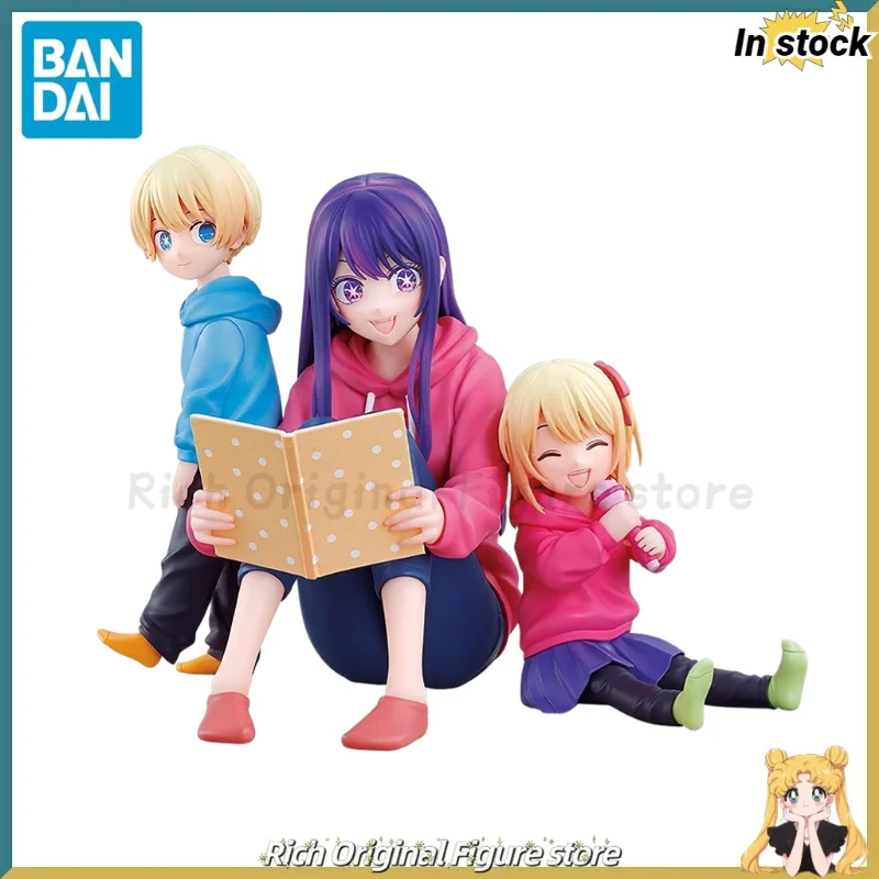 

Оригинал в наличии BANDAI SPIRITS Ichiban KUJI Oshi No Ko Akuamarin Hoshino/Ruby/Ai Cat Maid игрушечная модель фигурка