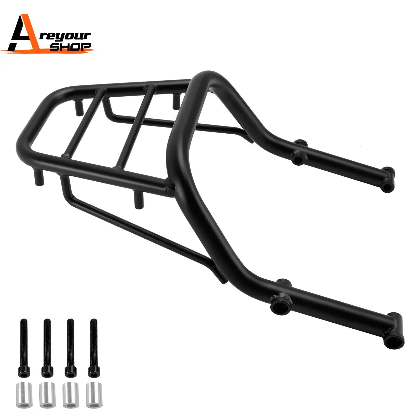 

Rear Luggage Rack Carrier with Seat Ring for Honda MSX125 Grom 125 2021 2022 2023 2024