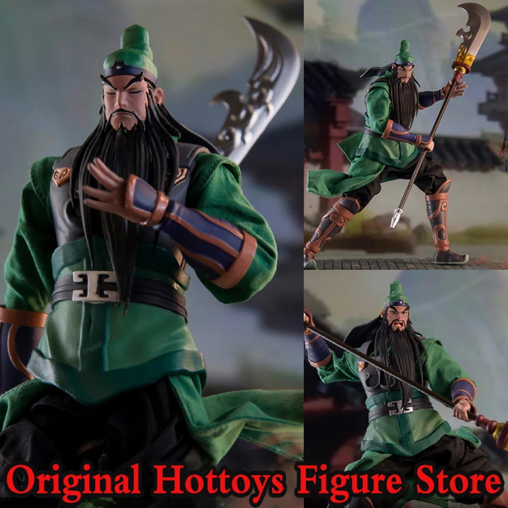 

In Stock Keep Going 1/12 Scale Soldier ‌Guan Yu Romance of the Three Kingdoms Animation Version Full Set 6'' Action Figure Doll