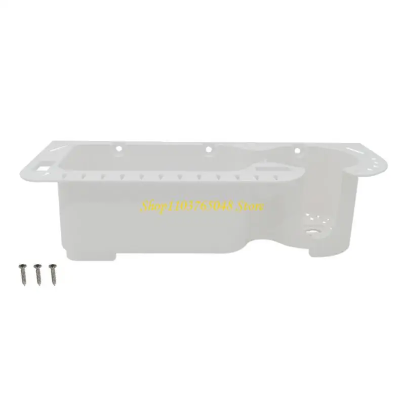 R53E Marine Side Fishing Gear Storage Holder for Deck Item Access, Recessed Plastic Pocket with 3 Included Mounting Screws for
