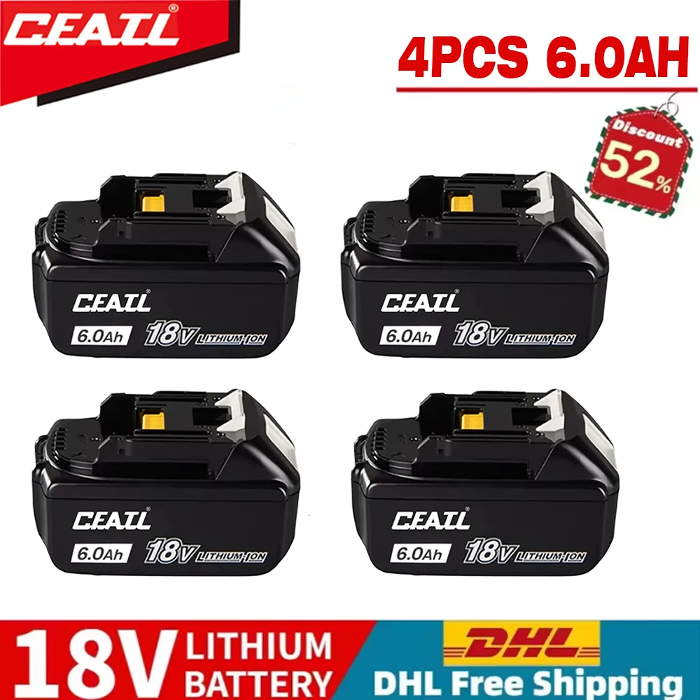 

For Makita BL1820B/BL1830B/BL1840B/BL1850B/BL1860B 18V LXT Lithium-Ion Battery✋
