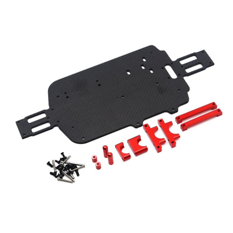 Suitable For WLtoys 184011 A949 A959 A969 A979 K929 RC Car Accessory carbon Fiber Chassis