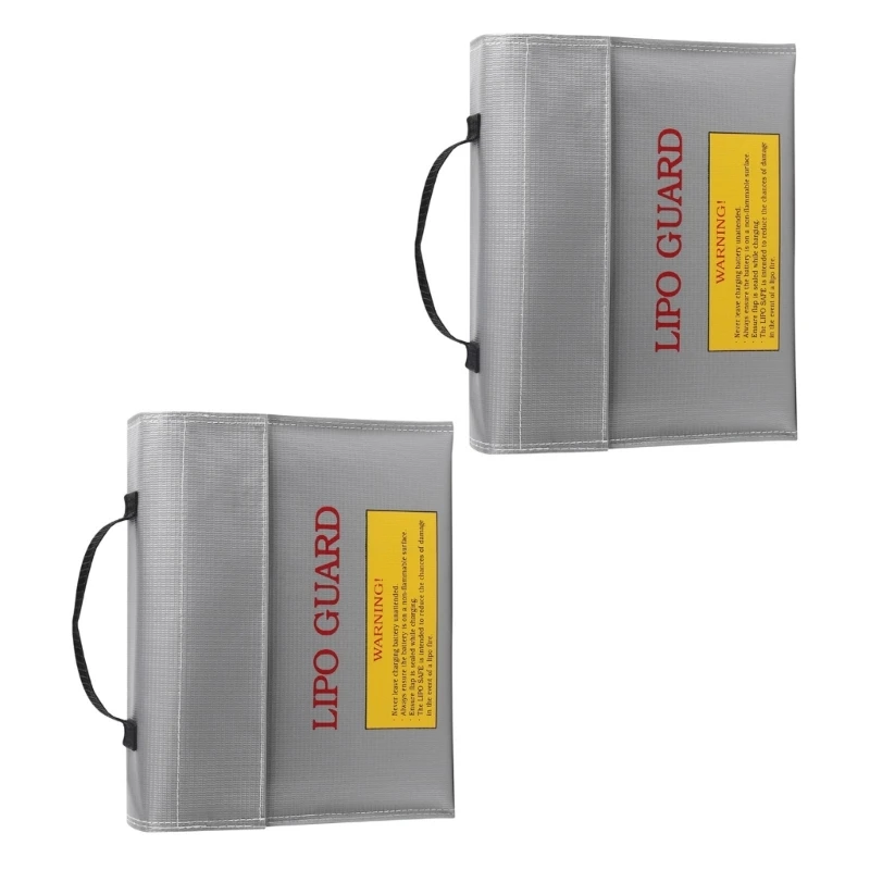 

Fireproof Waterproof Portable Storage Bag for Lithium Batteries Safety Defense