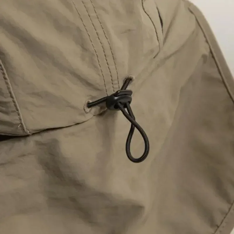 Unisex winddichter, schnelltrocknender Fischerhut mit Nackenschutz, UV-Schutz, atmungsaktiver Mesh-Hut für Männer und Frauen, Outdoor-Anglerhut. – Detail 7