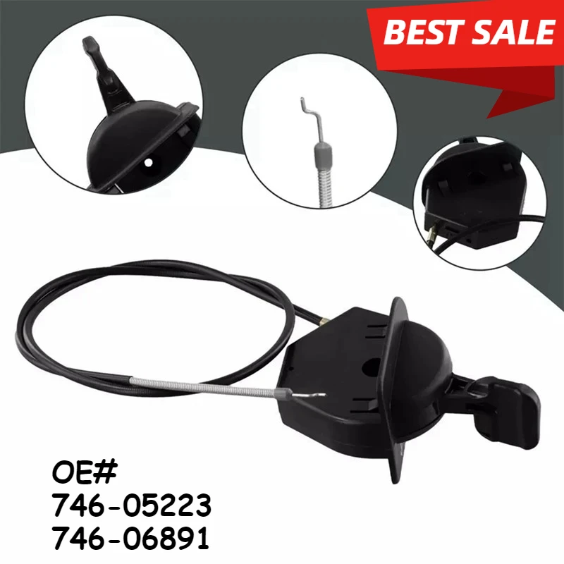 Cabo de acelerador de 116 cm 746-05223 746-06891 para CUB CADET Enduro XT1 XT2 GT50 GT54 LT46 LT50 SX54