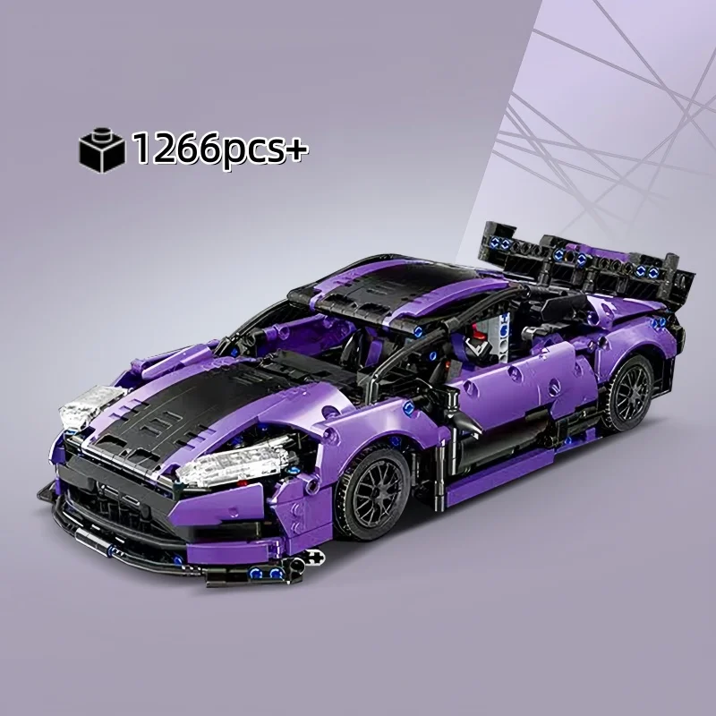 

NEW Technical GT3 Champion Speed Sports Racing Car Building Blocks , MOC Model ,Birthday Gift for Boys