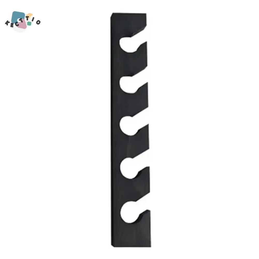 

Solid Wood Wooden Hat Hanger 5 Hooks Vertical Wall Mounted Hat Rack Large Load Bearing Space-Saving Baseball Cap Organizer