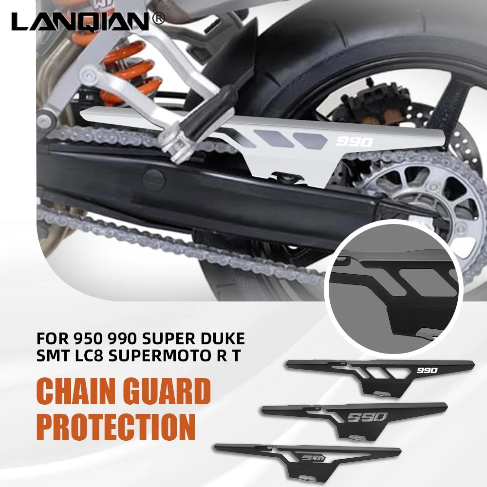 

Chain guard Cover FOR 950 990 SMT LC8 Supermoto Super duke R Chain Guide Stabilizer Chainring Protector Plate Guard 2009-2014