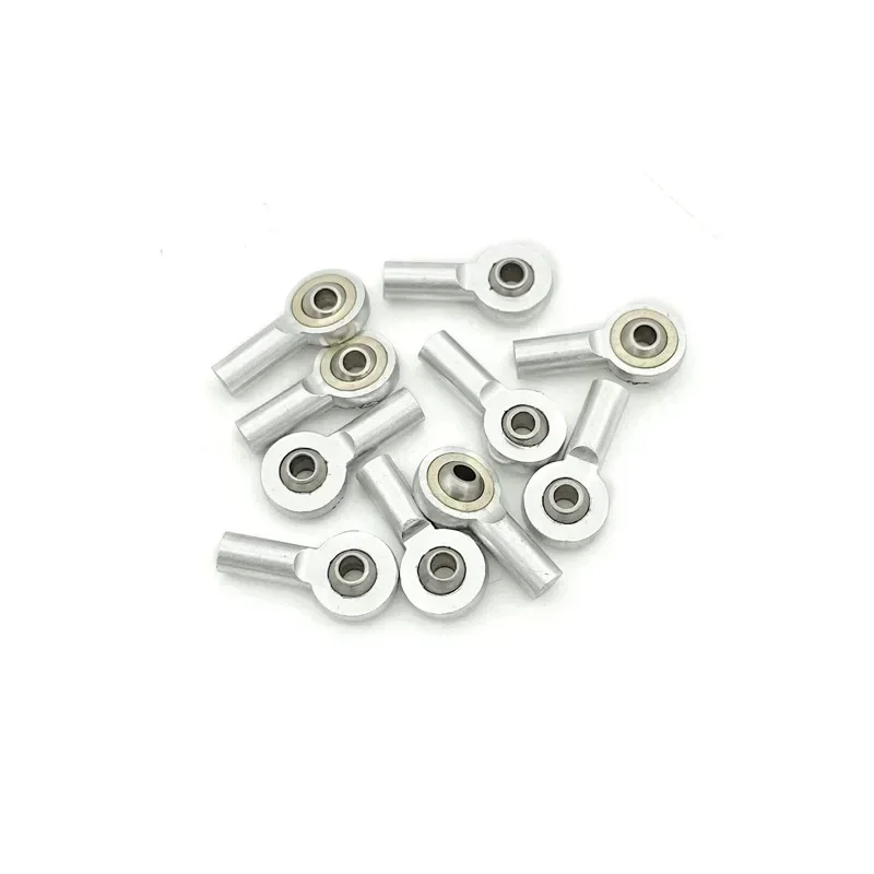 10PCS Spoorstangeind M2 Linkage Rod End Ball Head Joint Adapter voor RC Auto Crawler HSP AXIALE Tamiya boot Vliegtuig Helikopter Model