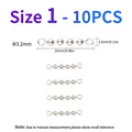 10pcs Size 1