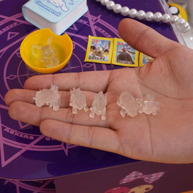 30 個ポケモンミニアクションフィギュアアニメ透明モデル像漫画少年グッズ玩具モデルデスクトップ装飾品ギフト