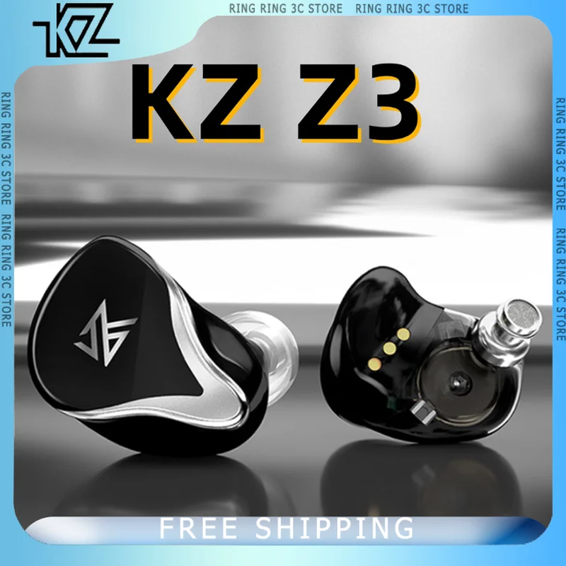 

KZ Z3 1BA Bluetooth Earphones 1BA 1DD Hybrid Earbud APTX Touch Control Noise Canceling Sports Headphones TWS Gaming Earphones