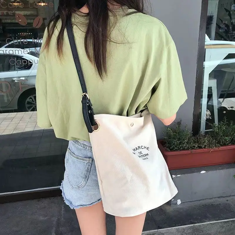 2023 Casual Canvas Grande Capacidade Bag Mulheres Bolsas Designer Cartas Ombro Crossbody Bags Luxo Big Shopper Bag Bolsa