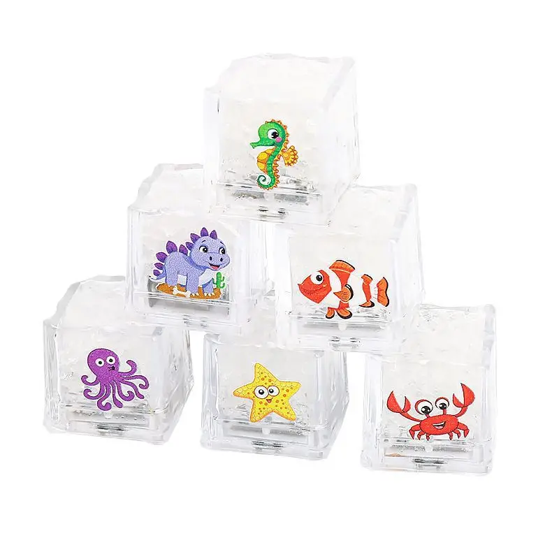 1/3pcs Baby Bath Toys Bathtub LED Light Up Toys Colorful Changing Waterproof Underwater Lights Bath Toys for Boys Girls Gift