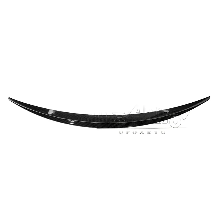 Haosheng Factory Design Produce ABS Plastic Carbon Fiber AMG Style Rear Trunk Spoiler For Mercedes BenZ E-Class W213