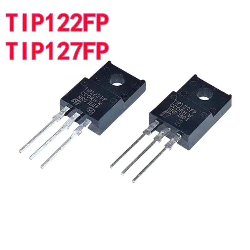 5 Buah 10 Buah TIP122FP TIP127FP Transistor Darlington TIP122 TIP127 Dalam Lubang Tembus TO-220
