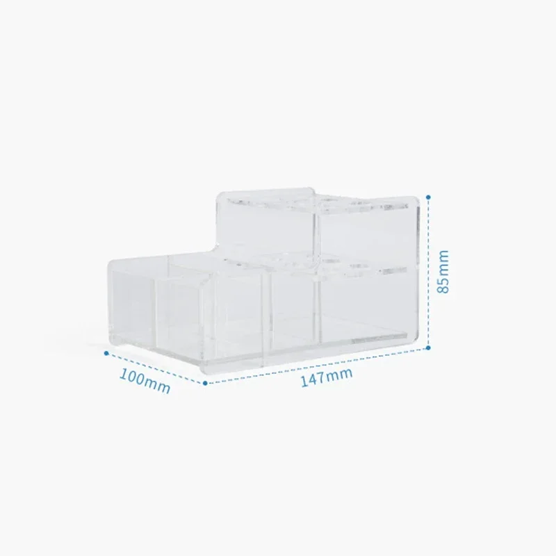 Dentistry Intensification Resin Placement Kit: Dental Coating Combination with Bracket, Small Suit Storage Box, Applicator Stand