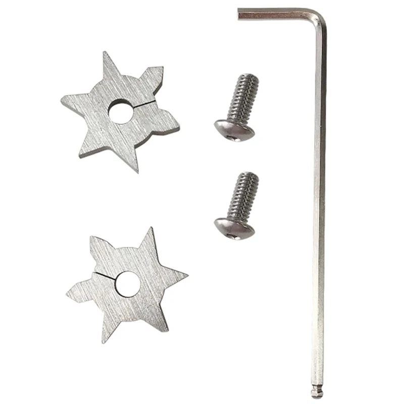 جولف الأخدود مبراة إسفين شحذ تنظيف أداة U الخامس شفرة الذيل الحبل ثقب عدم الانزلاق تصميم سبيكة إسفين قطع لوازم الغولف #6