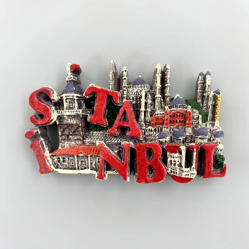 تركيا ملصقات الثلاجة الهدايا التذكارية السفر ديكور المنزل اسطنبول قالاتا مغناطيس الثلاجة هدايا الزفاف #1