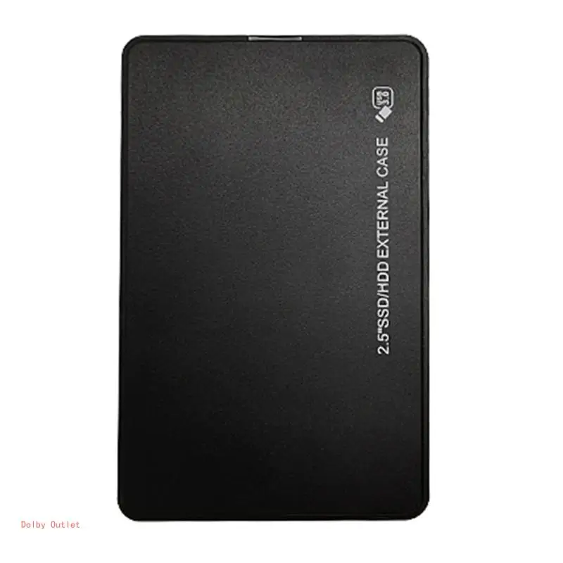 rígido externo portátil ultrafino 2 para caixa armazenamento USB3.0 HDD