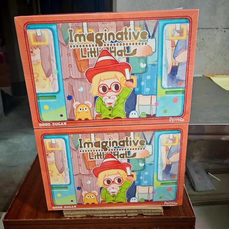 

Натуральная серия Pepper Little Hat, слепая коробка, экшн-фигурка, коллекция игрушек, подарок на день рождения для девочек, милый настольный орнамент, коробка-сюрприз