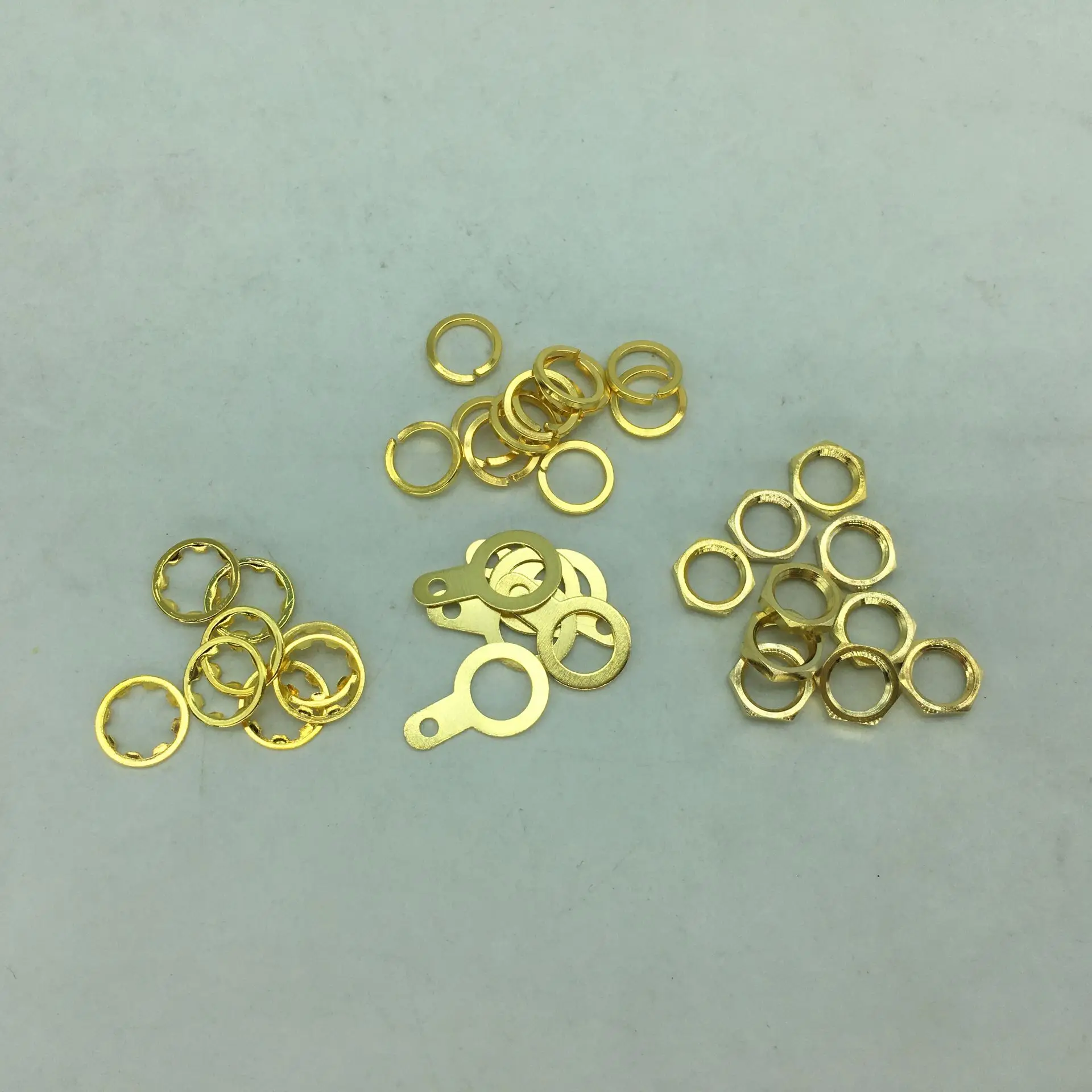 1000 sets 6.35mm 1/4 - 36UNS-2B SMA Screw Nuts/Spacer Washers/Spring Pads/solder tab/lug for Φ6mm RP-SMA / SMA Female Standard