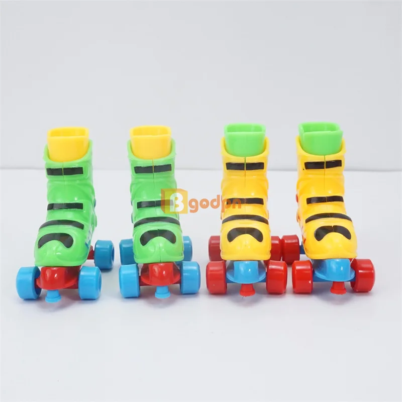 Mini Roller Skates 12in Doll Skates Finger Skate Accessory Miniature Elf Doll Sports Craft Supplies Games Children Toys Gift