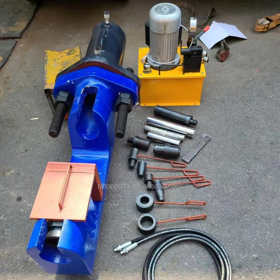 

100/150/200 Ton Hydraulic Track Link Pin Portable Press Link Machine Chain Link Or Bushing Remove And Install Tools