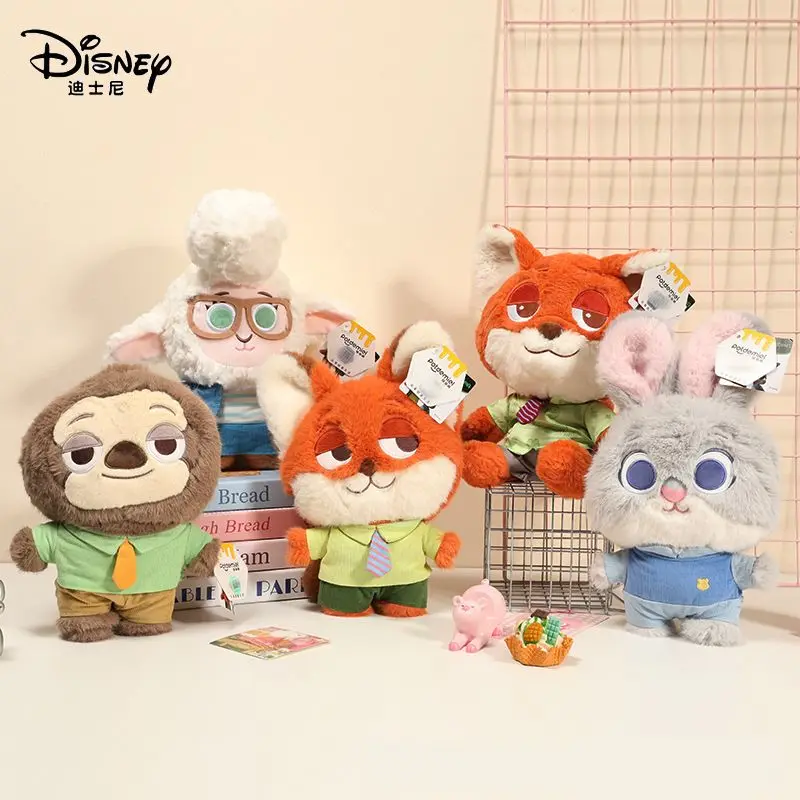 

Плюшевая фигурка из мультфильма Disney Zootopia, милая игрушка для путешествий Джуди и Ника, красивая кукла-лиса Клаузауэр для праздников и подарков на вечеринки, горячая распродажа