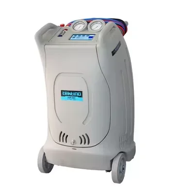Tekino AIR-093 A/C Service Station Support For Hybrid Electric Vehicles COR (Compressor Oil Recovery) Function For R134A