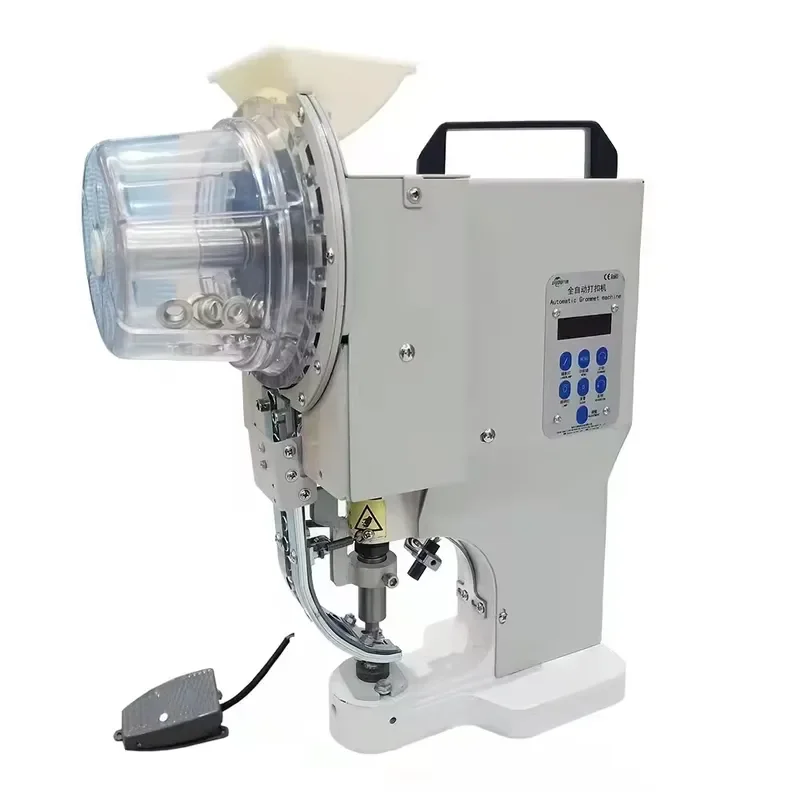 AYF LD750A New Fully Automatic Hole Eyelet Punching Advertising Banner Tarp Paper Snap Machine 110V/220V 750W